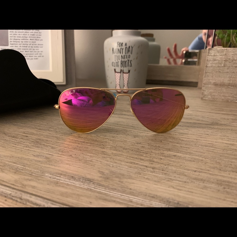 Pink ray bans